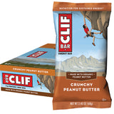 CLIF BAR Crunchy Peanut Butter Display Box of 12