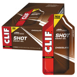 CLIF SHOT ENERGY GEL Chocolate Display Box of 24