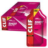 CLIF SHOT ENERGY GEL Razz Display Box of 24