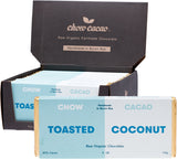 CHOW CACAO Raw Organic Chocolate Toasted Coconut