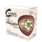 Carwari Organic Miso Soup Instant x 6 Serves (102g net)