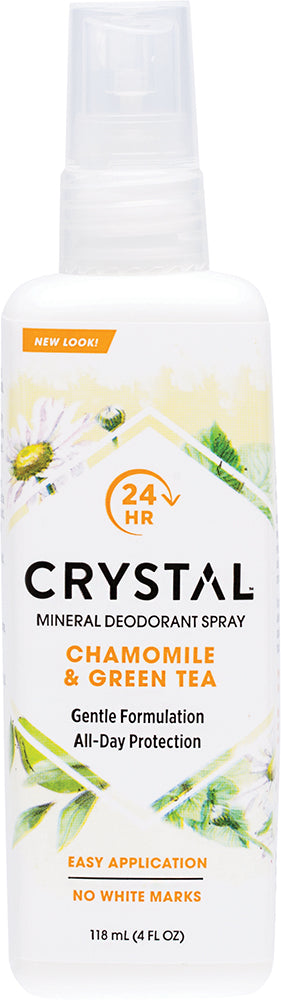 CRYSTAL Deodorant Spray Chamomile & Green Tea