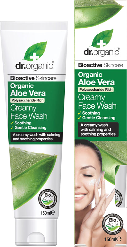 DR ORGANIC Creamy Face Wash Organic Aloe Vera