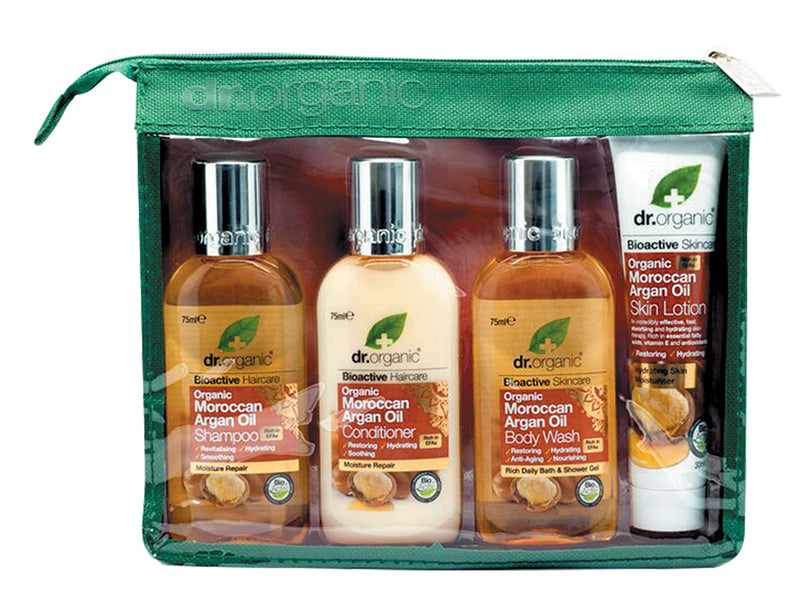 DR ORGANIC Mini Travel Pack Organic Moroccan Argan Oil