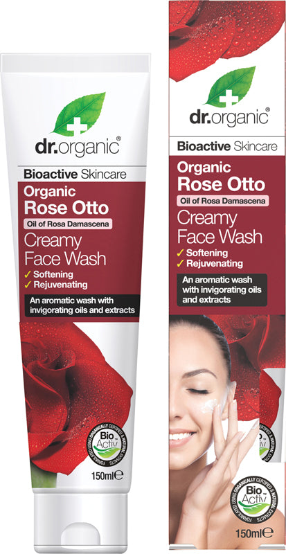 DR ORGANIC Creamy Face Wash Organic Rose Otto