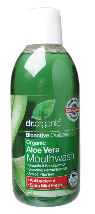 DR ORGANIC Mouthwash Organic Aloe Vera