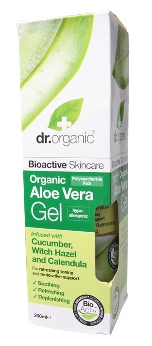 DR ORGANIC Aloe Vera Gel with Cucumber Organic Aloe Vera