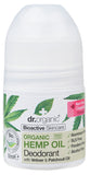 DR ORGANIC Roll-On Deodorant Organic Hemp Oil