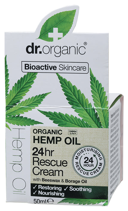 DR ORGANIC Rescue Cream Organic Hemp Oil