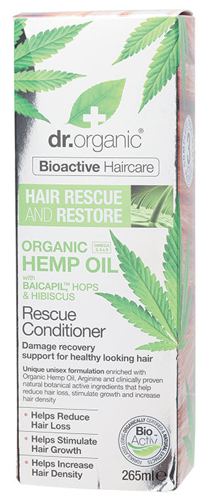 DR ORGANIC Rescue & Restore Conditioner Organic Hemp Oil