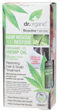 DR ORGANIC Restoring Hair & Scalp Treatment Organic Hemp Oil