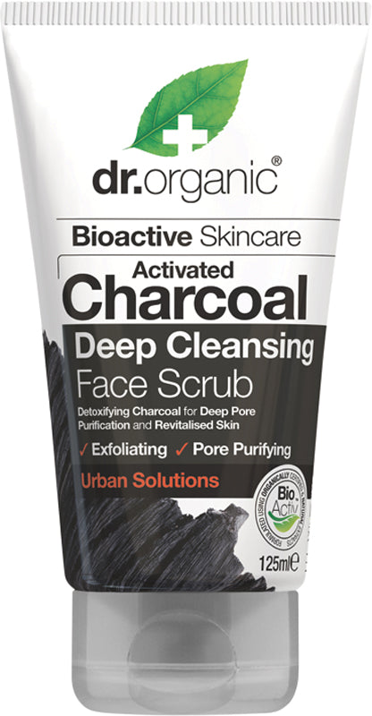 DR ORGANIC Face Scrub Activated Charcoal