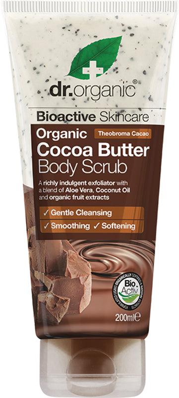 DR ORGANIC Body Scrub Organic Cocoa Butter
