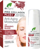 DR ORGANIC Pro Collagen Plus+ - Anti Aging Moisturiser With Dragons Blood