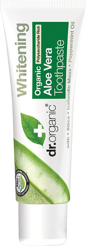 DR ORGANIC Travel Size - Toothpaste Organic Aloe Vera
