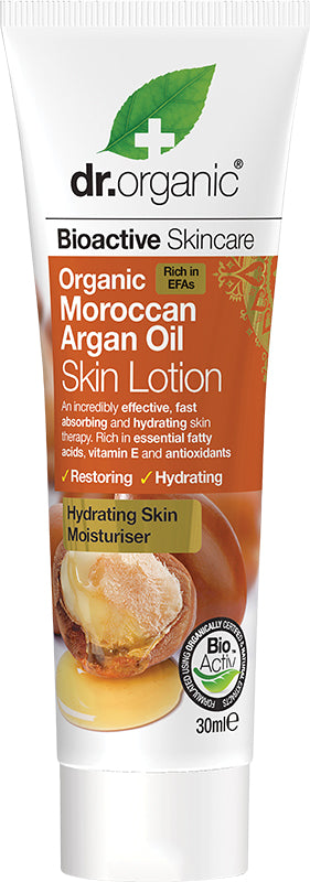 DR ORGANIC Travel Size - Skin Lotion Organic Moroccan Argan Oil