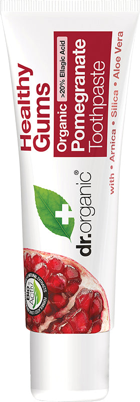 DR ORGANIC Travel Size - Toothpaste Organic Pomegranate
