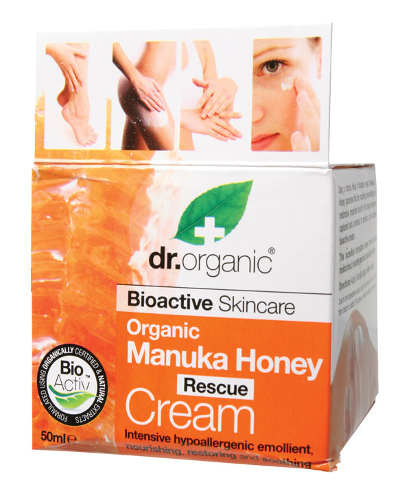 DR ORGANIC Rescue Cream Organic Manuka Honey
