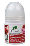 DR ORGANIC Roll-On Deodorant Organic Pomegranate