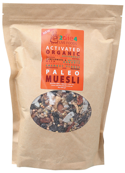 2DIE4 LIVE FOODS Activated Organic Paleo Muesli