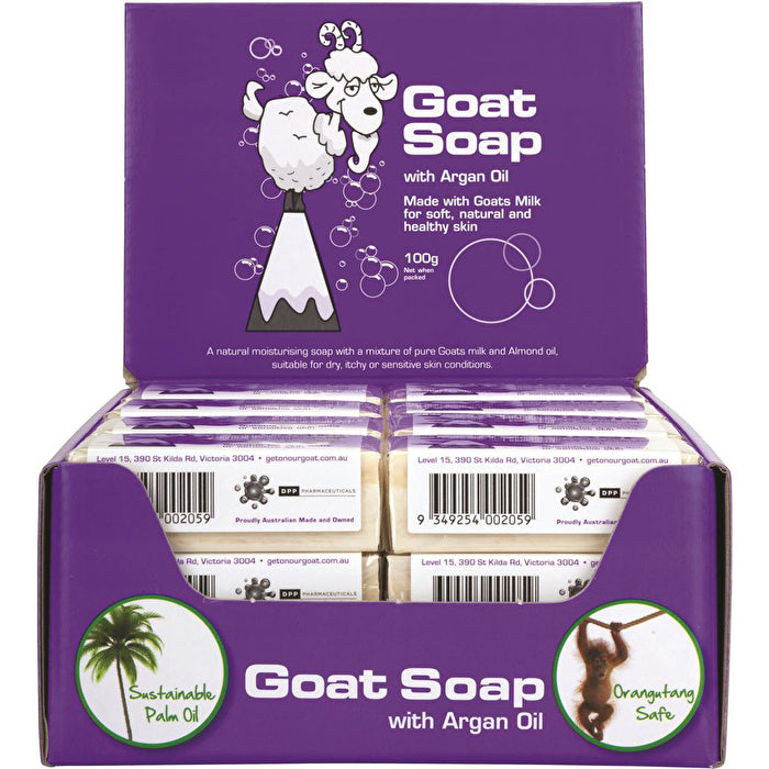 Goat Range Goat Soap Argan Oil 100g x 24 Display