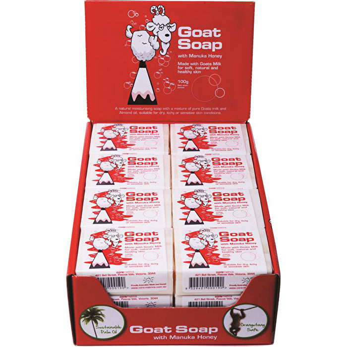 Goat Range Goat Soap Manuka Honey 100g x 24 Display