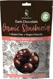 DR SUPERFOODS Organic Strawberries Dark Chocolate