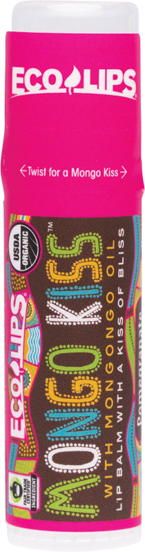 ECO LIPS Lip Balm (Super Size) Mongo Kiss - Pomegranate