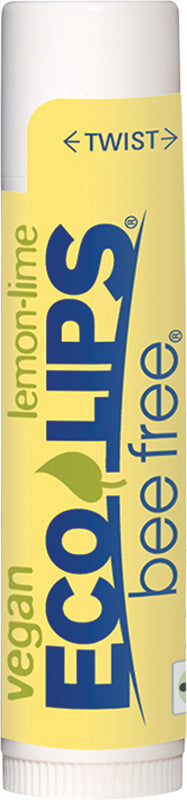 ECO LIPS Lip Balm (Vegan) Bee Free - Lemon Lime