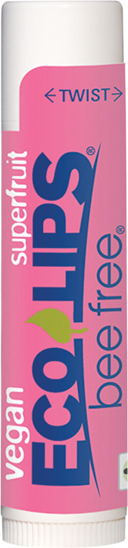 ECO LIPS Lip Balm (Vegan) Bee Free - Superfruit