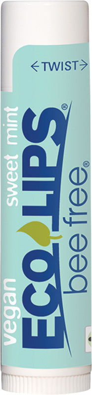 ECO LIPS Lip Balm (Vegan) Bee Free - Sweet Mint