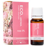 Eco Modern Essentials Aroma Essential Oil Dilution Rose (3%) in Grapeseed 10ml