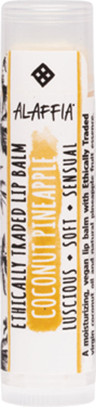 ALAFFIA-COCONUT Lip Balm Coconut Pineapple