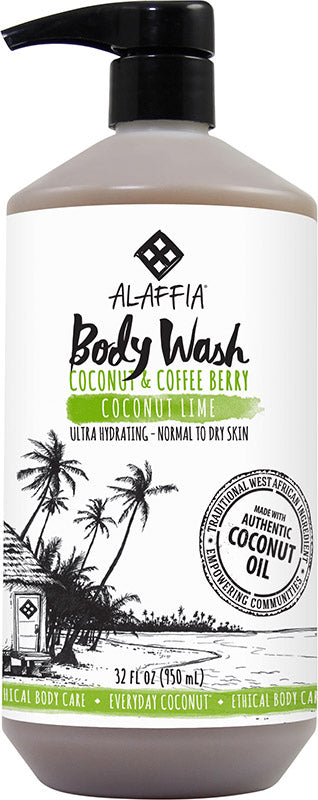 ALAFFIA-COCONUT Body Wash Coconut Lime