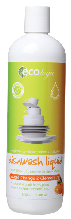 ECOLOGIC Dishwash Liquid Sweet Orange & Clementine
