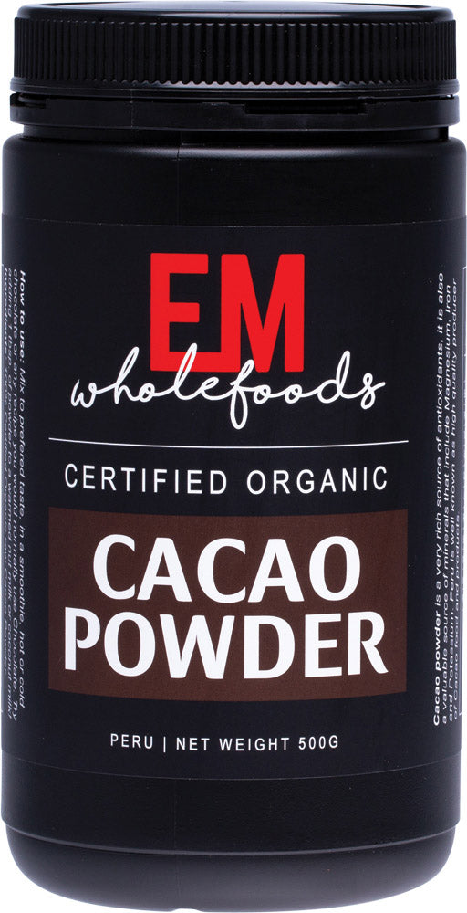 EM WHOLEFOODS Cacao Powder Certified Organic