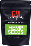 EM WHOLEFOODS Hemp Seeds - Hulled Australian Grown