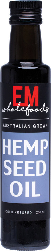 EM WHOLEFOODS Hemp Oil - Cold Pressed Australian Grown