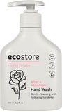 ECOSTORE Hand Wash Rose & Geranium