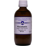 Essential Therapeutics Vegetable Oil Macadamia Oil (virgin, cold pressed) 200ml