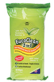 EUCOCLEAN Anti-Bacterial Wipes 2-in-1 Disinfect/Clean