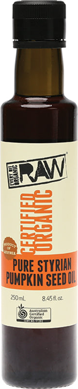 EVERY BIT ORGANIC RAW Pumpkin Seed Oil Pure Styrian