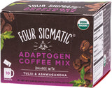 FOUR SIGMATIC Adaptogen Coffee Mix Packets With Tulsi & Ashwagandha