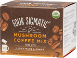 FOUR SIGMATIC Mushroom Coffee Mix Packets With Lion's Mane & Chaga