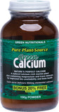 GREEN NUTRITIONALS Green Calcium (Plant Source) Powder - Amber Glass