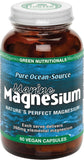 GREEN NUTRITIONALS Marine Magnesium VegeCaps (260mg) - Amber Glass