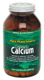 GREEN NUTRITIONALS Green Calcium (Plant Source) Capsules (883mg) - Amber Glass