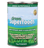 GREEN NUTRITIONALS Green Superfoods Powder