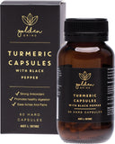 GOLDEN GRIND Turmeric Capsules with Black Pepper