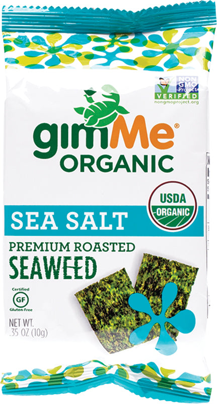GIMME Roasted Seaweed Snacks Sea Salt
